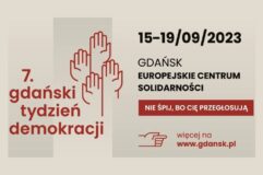 Zdjęcie: Gdański Tydzień Demokracji 2023