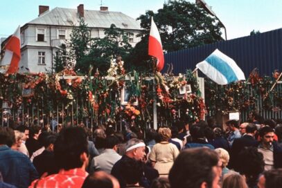 Zdjęcie: 45 lat Solidarności studenci