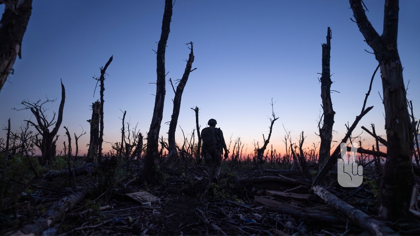 Kadr z filmu 2000 metrów do Andrijiwki