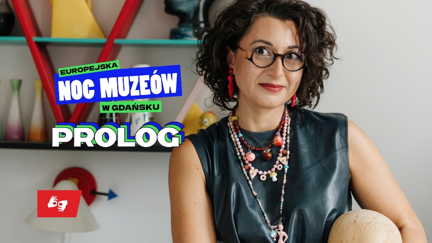 Noc Muzeów prolog. Na zdjęciu: Kora Tea Kowalska