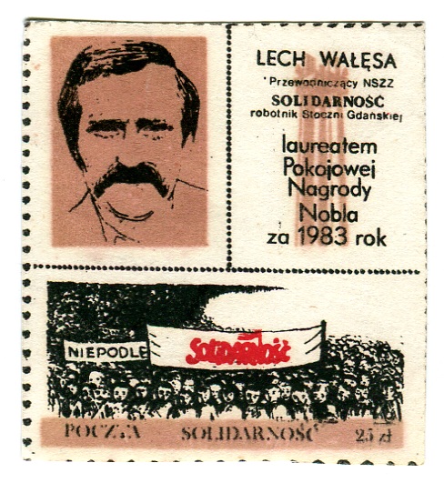 Puławski znaczek z grafiką Jacka Fedorowicza